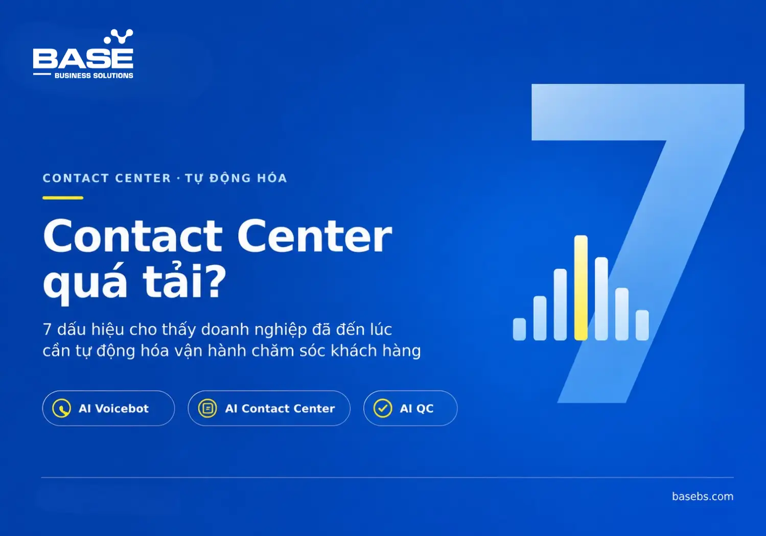 Contact Center quá tải: 7 dấu hiệu doanh nghiệp cần tự động hóa