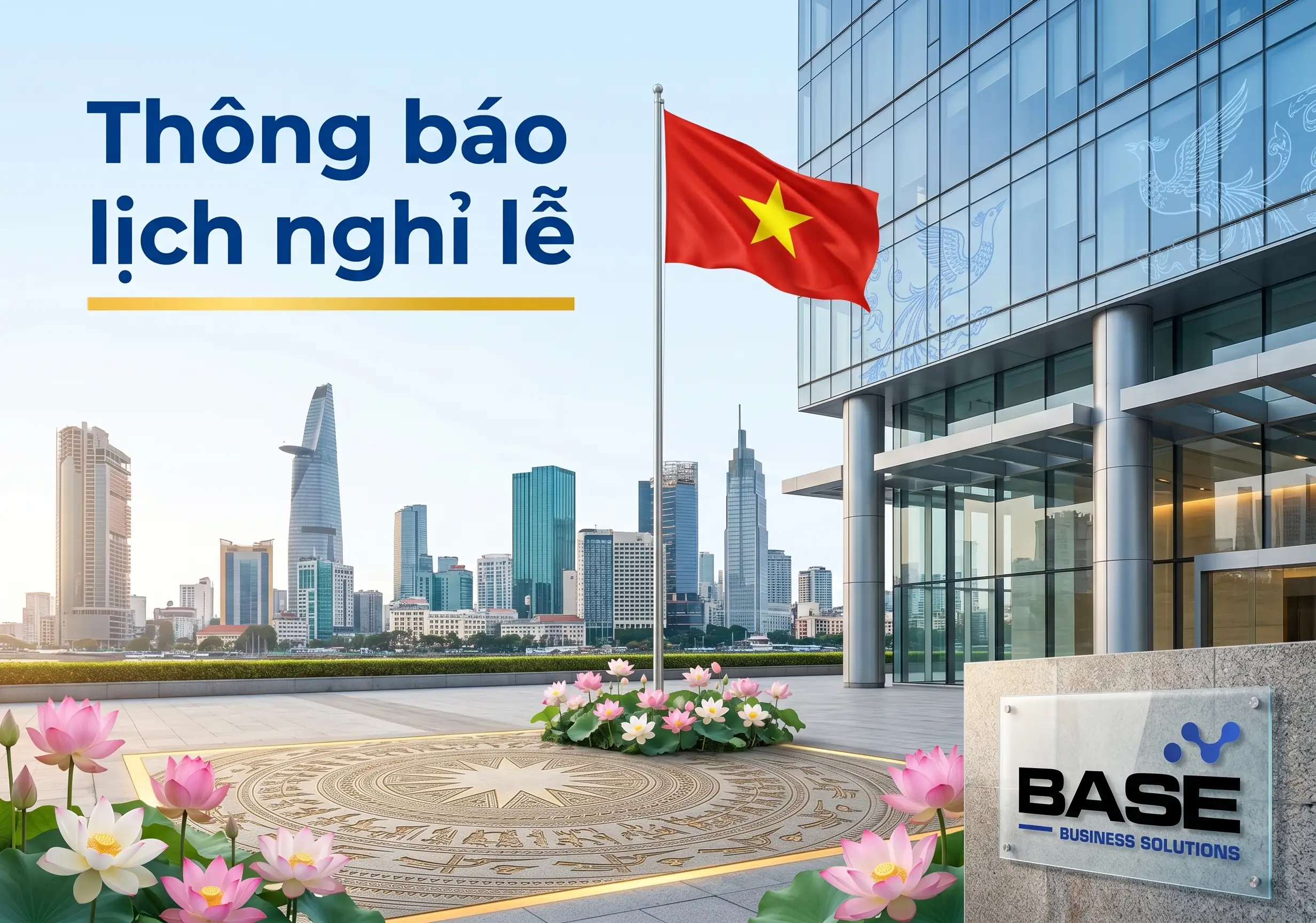 Thông báo: Lịch nghỉ lễ Giỗ Tổ Hùng Vương, ngày Chiến Thắng 30/4 và Quốc tế Lao động 1/5 năm 2026