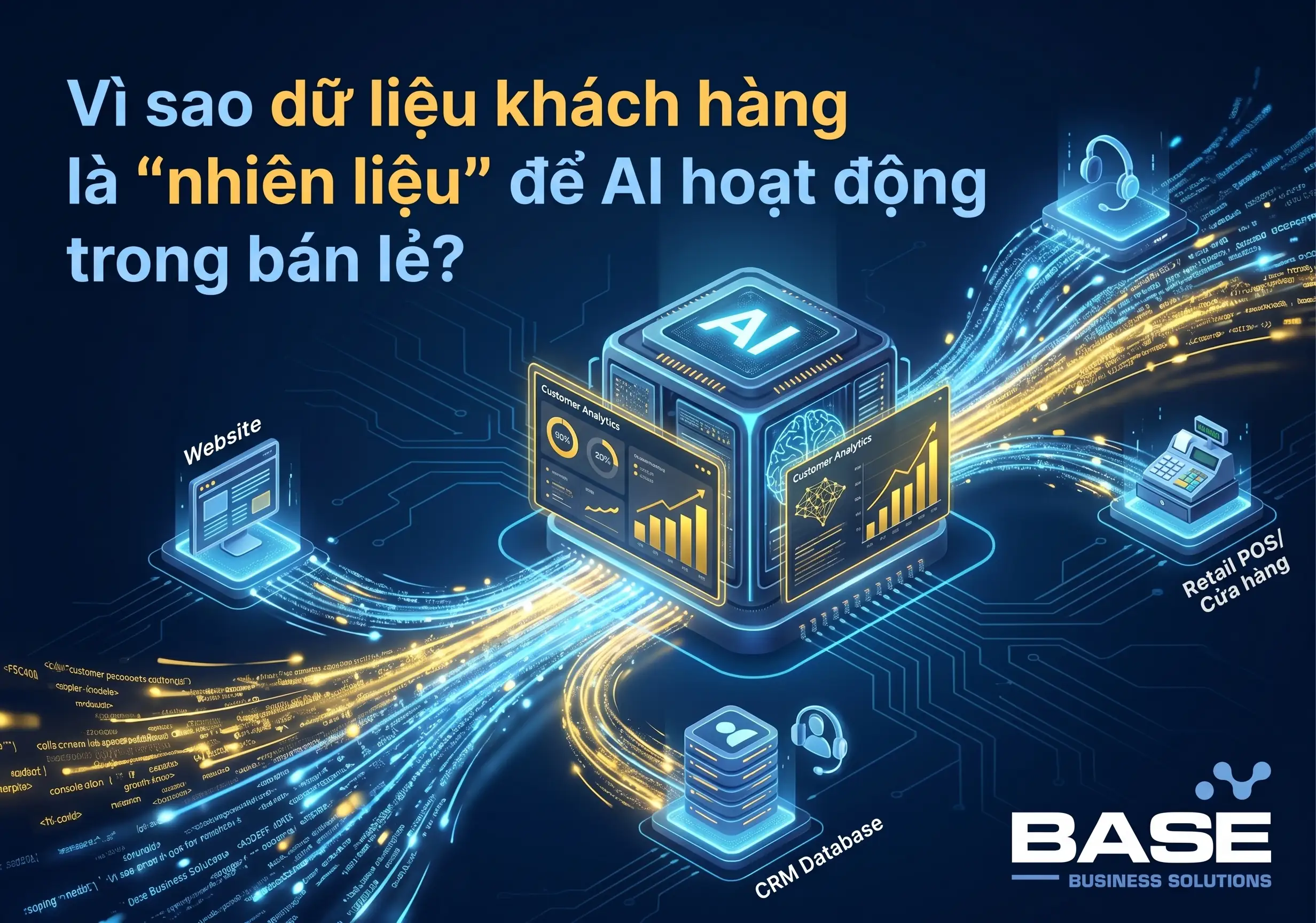 Vì sao dữ liệu khách hàng là “nhiên liệu” để AI hoạt động trong bán lẻ?