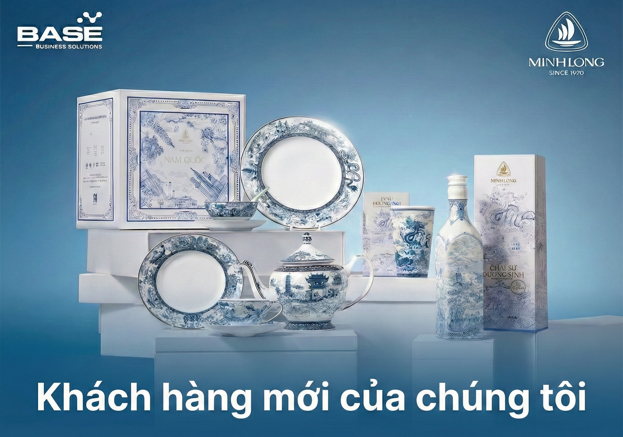 BaseBS chào đón khách hàng mới – Triển khai giải pháp Unify Contact Center cho Gốm sứ Minh Long